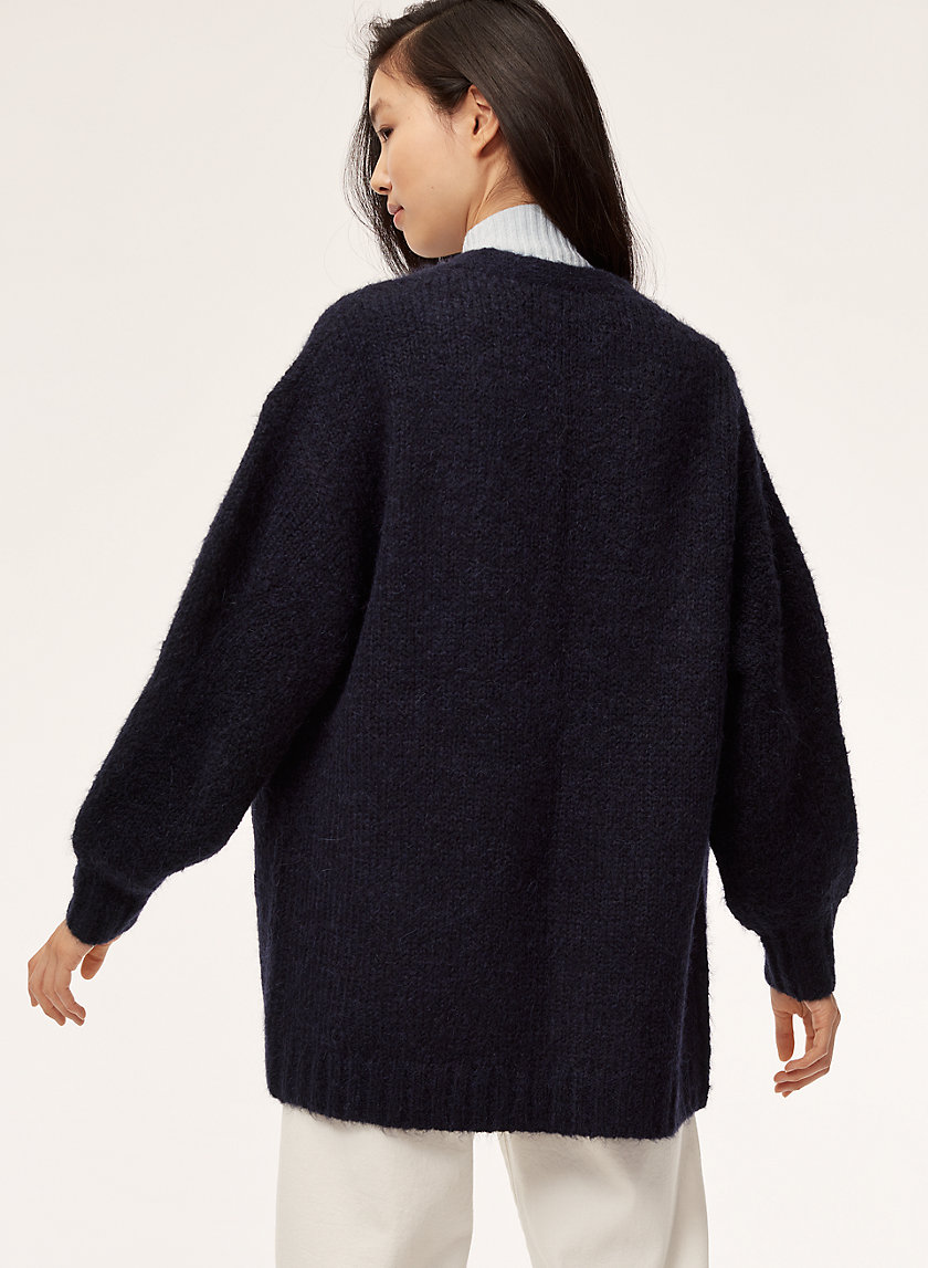 ROURKE SWEATER - Oversized, open-front cardigan ROURKE SWEATER - Oversized, open-front cardigan