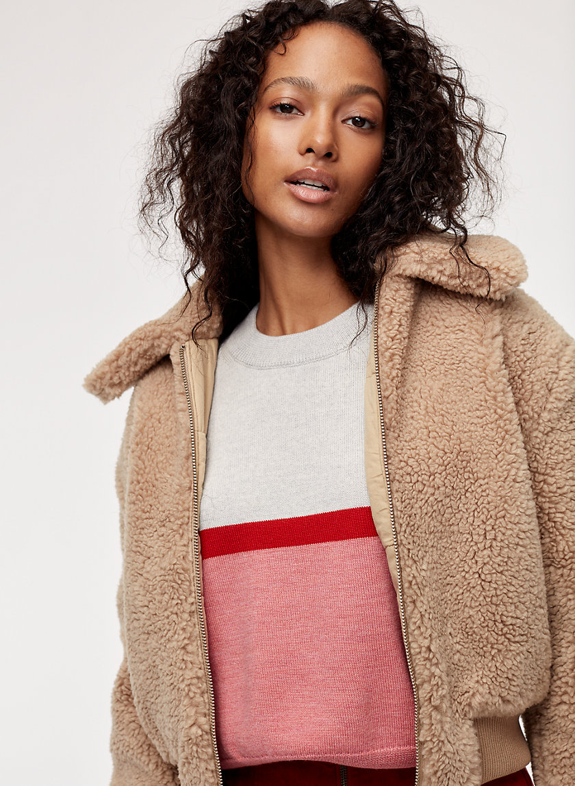 CAELA SWEATER - Colorblock crewneck sweater CAELA SWEATER - Colorblock crewneck sweater