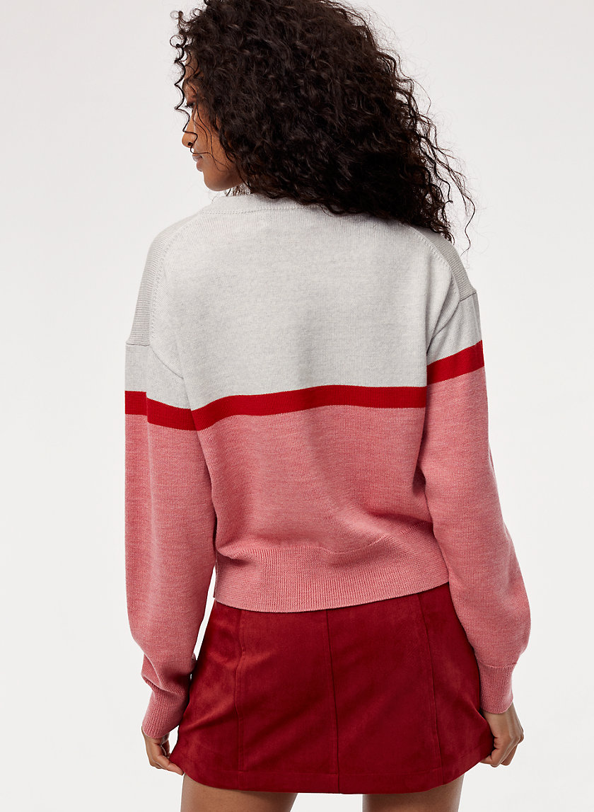 CAELA SWEATER - Colorblock crewneck sweater CAELA SWEATER - Colorblock crewneck sweater