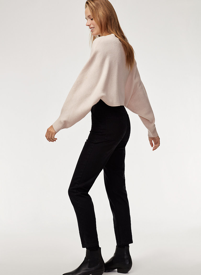 LOLAN SWEATER - Cropped, merino-wool sweater LOLAN SWEATER - Cropped, merino-wool sweater