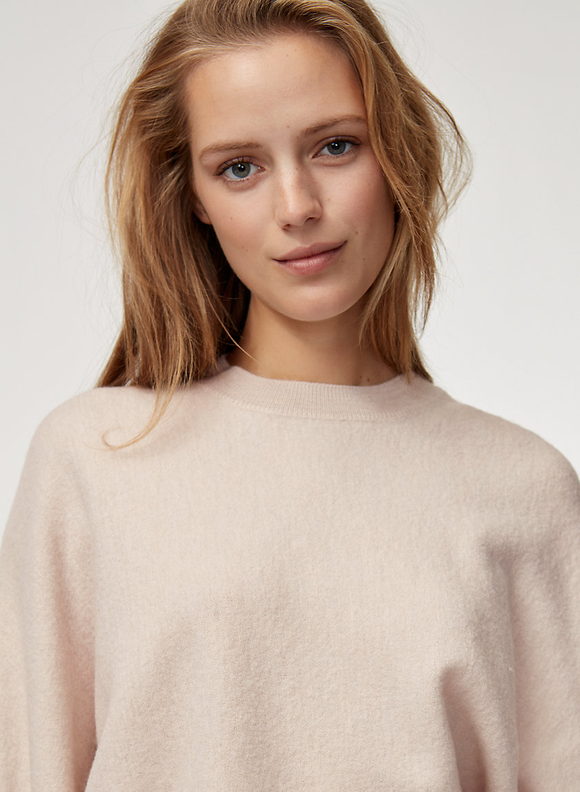 LOLAN SWEATER - Cropped, merino-wool sweater LOLAN SWEATER - Cropped, merino-wool sweater