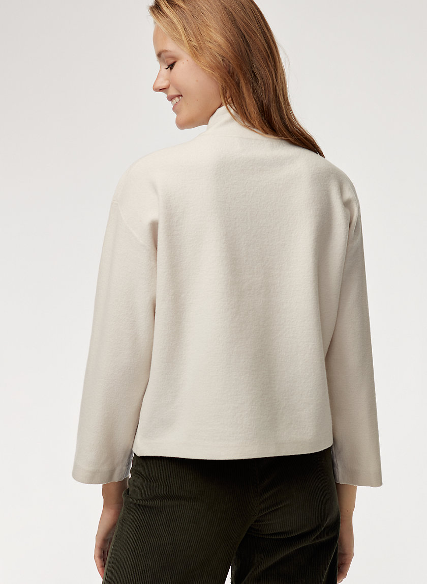 DIANE SWEATER - Wool-blend mock-neck sweater DIANE SWEATER - Wool-blend mock-neck sweater
