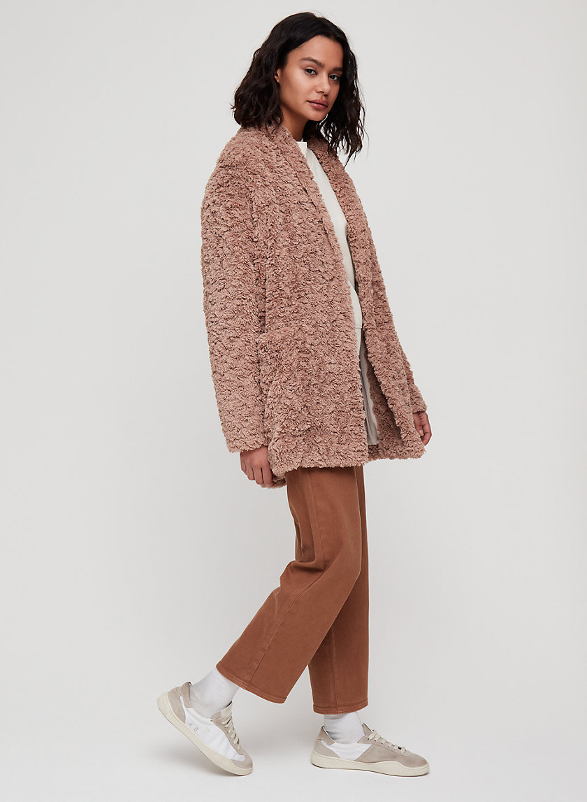 PLUSH JACKET - Cocoon sherpa jacket PLUSH JACKET - Cocoon sherpa jacket