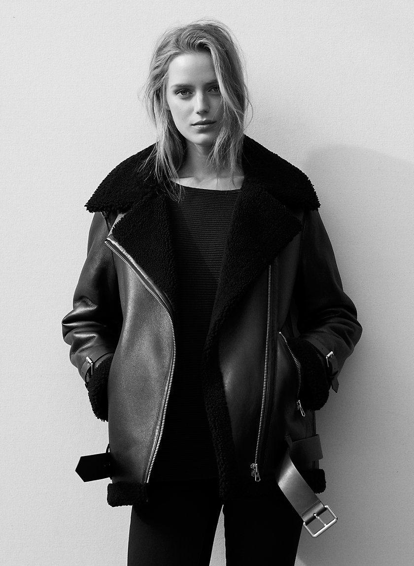 Wilfred Free JOAN SHEARLING JACKET | Aritzia Wilfred Free JOAN SHEARLING JACKET | Aritzia