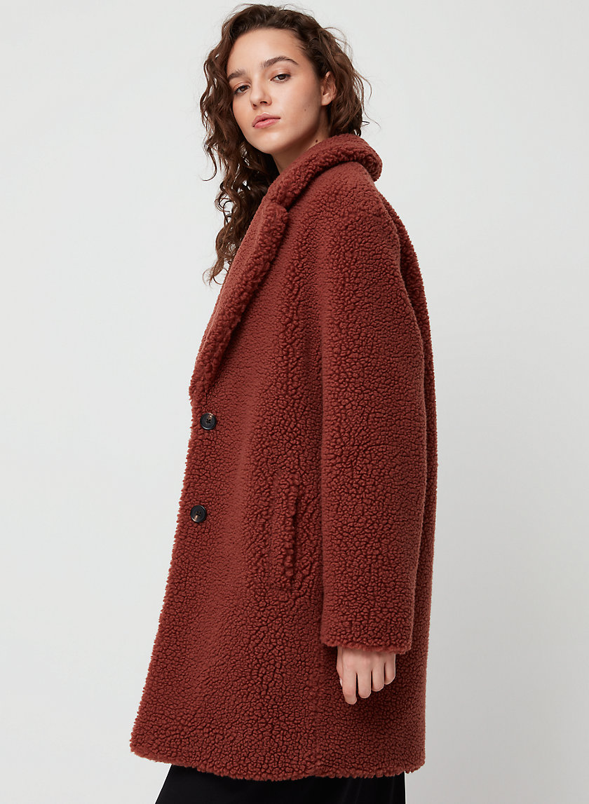 Wilfred Free THE TEDDY COCOON | Aritzia Wilfred Free THE TEDDY COCOON | Aritzia