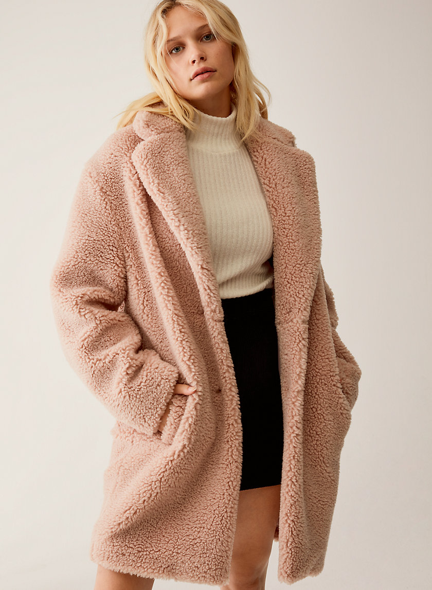 Wilfred Free THE TEDDY COCOON | Aritzia Wilfred Free THE TEDDY COCOON | Aritzia