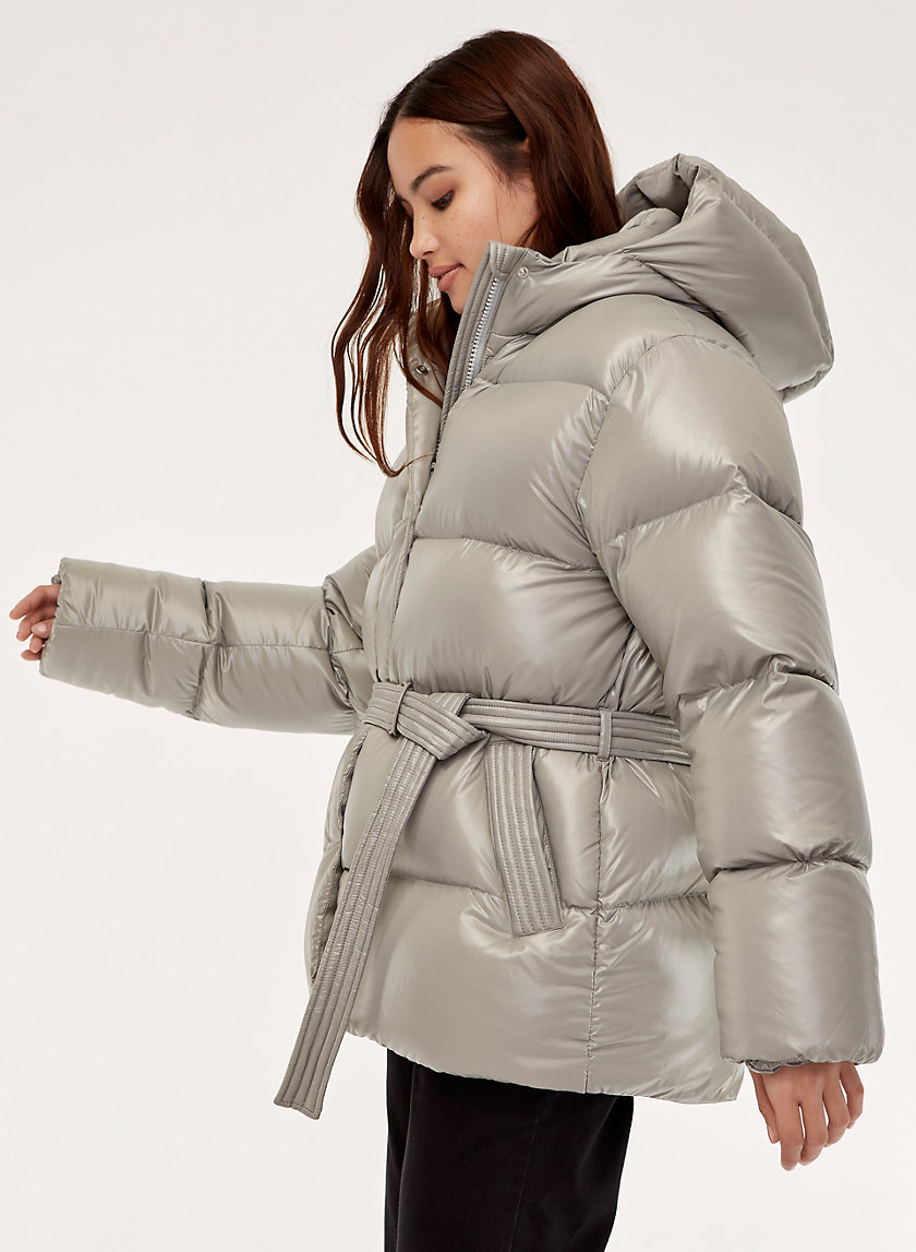 THE MARSHMALLOW PUFF - Belted, goose-down puffer jacket THE MARSHMALLOW PUFF - Belted, goose-down puffer jacket