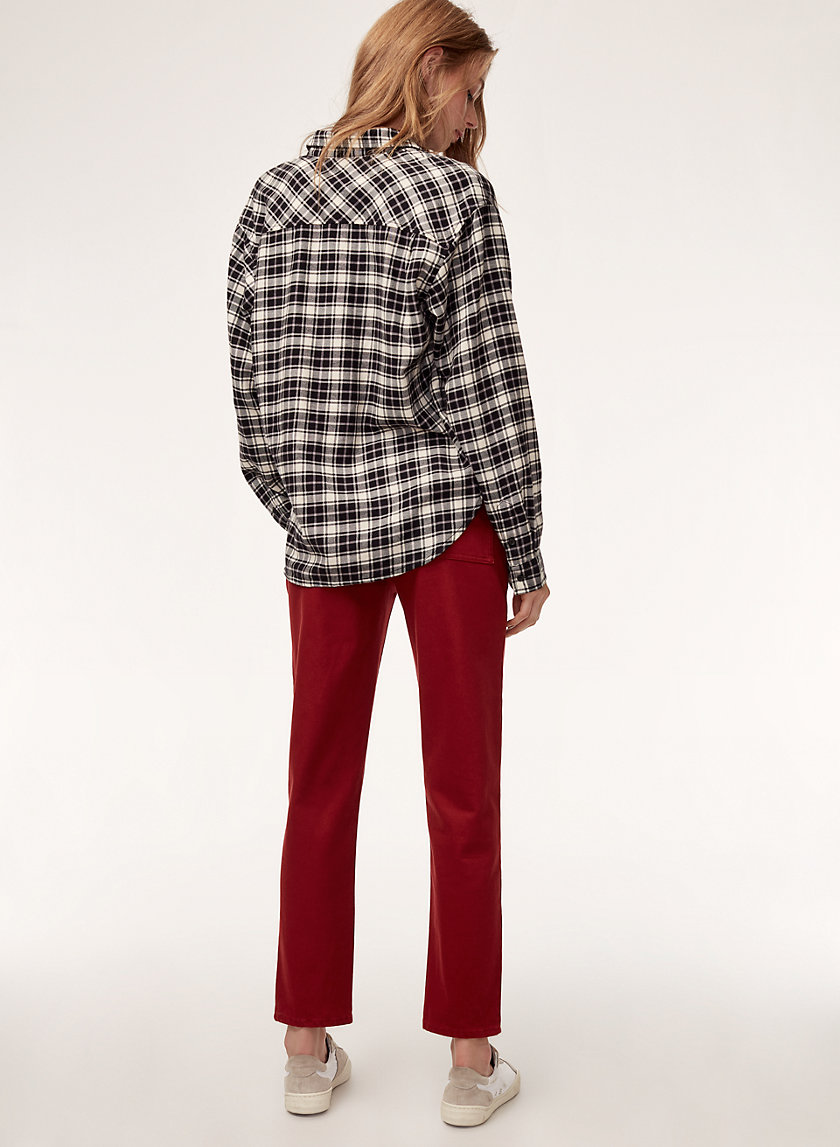 BELEN PANT - Cropped, high-waisted, buttoned pant BELEN PANT - Cropped, high-waisted, buttoned pant