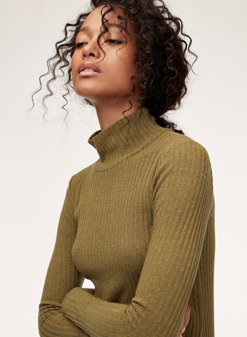 MARIEL DRESS - Long-sleeve, ribbed bodycon dress MARIEL DRESS - Long-sleeve, ribbed bodycon dress