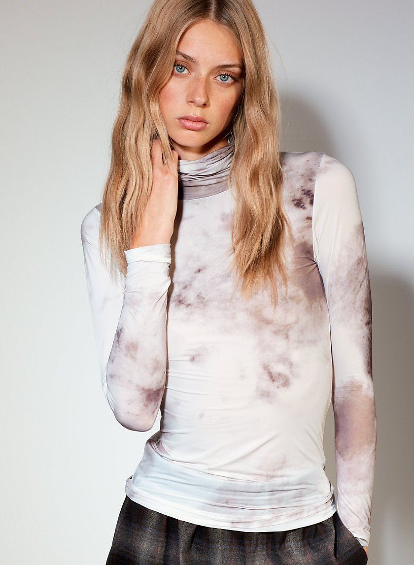 NOELLE TURTLENECK - Long-sleeve, tie-dye t-shirt NOELLE TURTLENECK - Long-sleeve, tie-dye t-shirt
