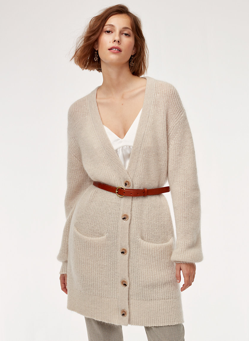 BLOSSOM CARDIGAN - Oversized, button-up cardigan BLOSSOM CARDIGAN - Oversized, button-up cardigan