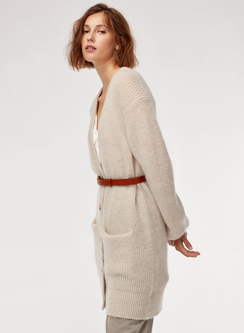 BLOSSOM CARDIGAN - Oversized, button-up cardigan BLOSSOM CARDIGAN - Oversized, button-up cardigan