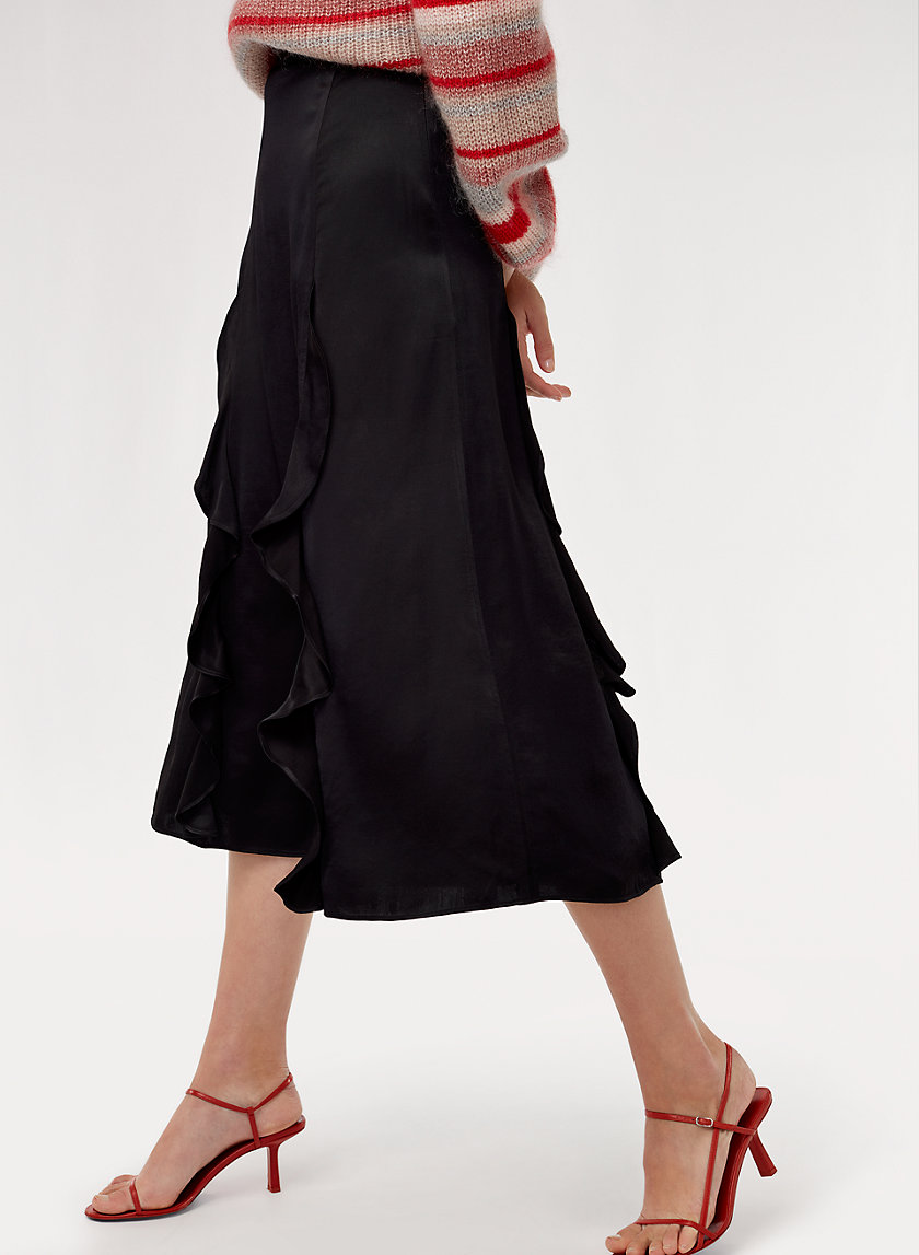 BELLADONNA SKIRT - Ruffled, boho midi skirt BELLADONNA SKIRT - Ruffled, boho midi skirt