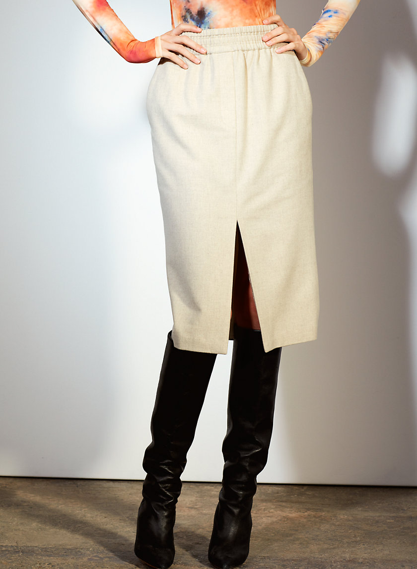 Le Fou Wilfred OLIVINE SKIRT | Aritzia Le Fou Wilfred OLIVINE SKIRT | Aritzia