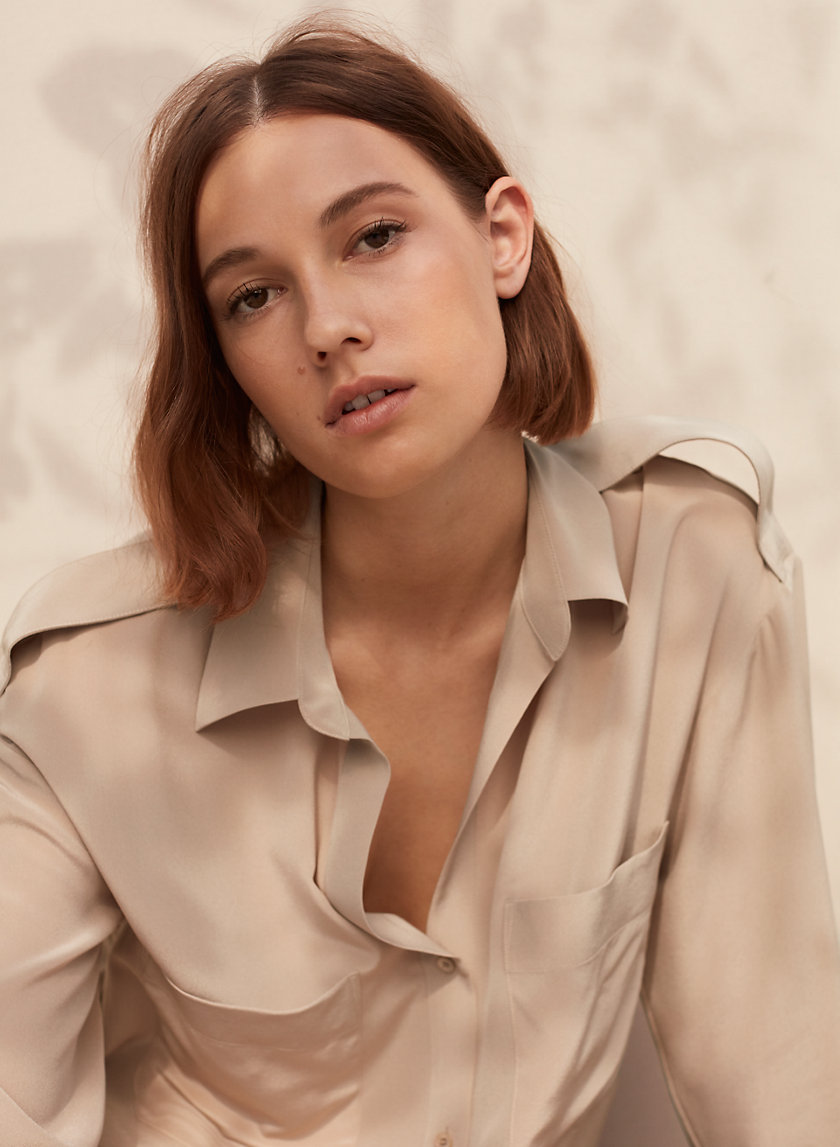 1-01 Babaton DELAUNAY BLOUSE | Aritzia 1-01 Babaton DELAUNAY BLOUSE | Aritzia