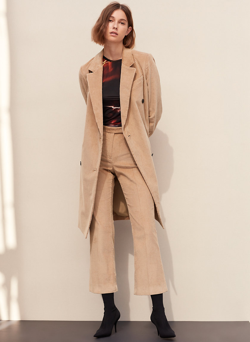 ALBERS PANT - Cropped, kick-flare corduroy pant ALBERS PANT - Cropped, kick-flare corduroy pant