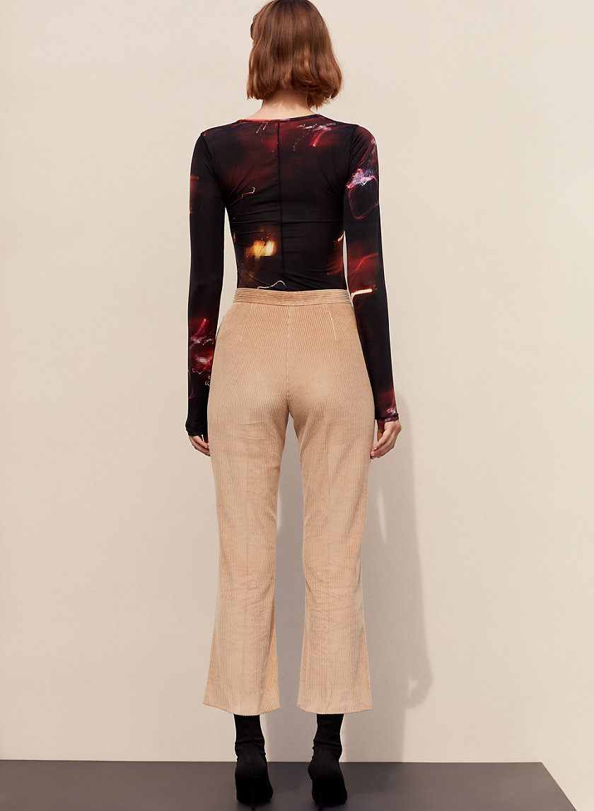 ALBERS PANT - Cropped, kick-flare corduroy pant ALBERS PANT - Cropped, kick-flare corduroy pant