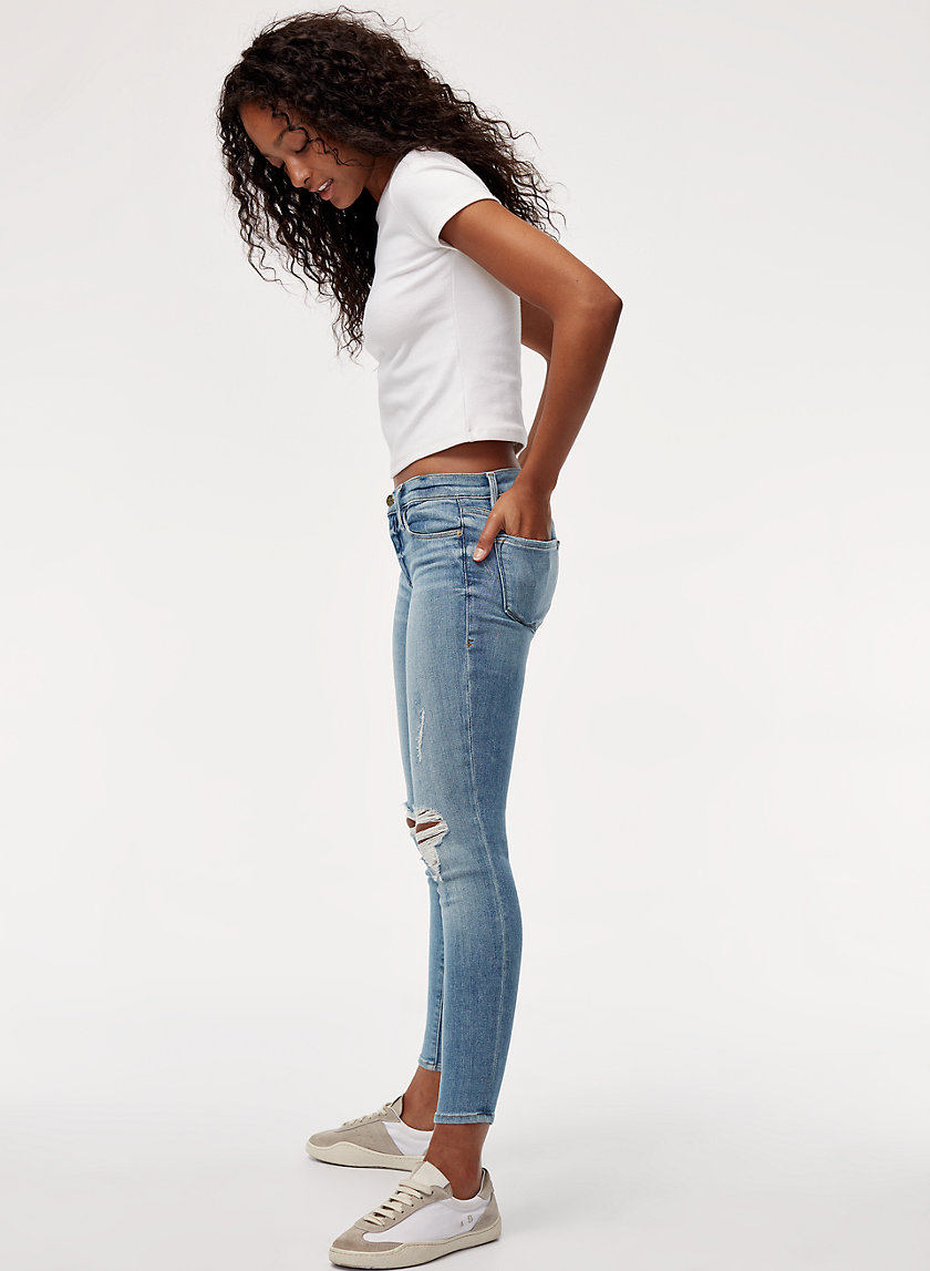 LE SKINNY WESTWELL - Mid-rise, ripped skinny jean LE SKINNY WESTWELL - Mid-rise, ripped skinny jean