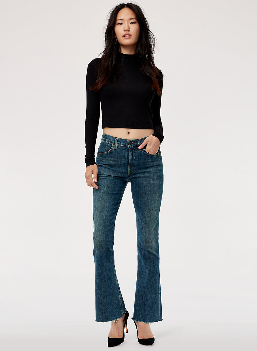 KAYA VENTURE - High-waisted, kick-flare jean KAYA VENTURE - High-waisted, kick-flare jean