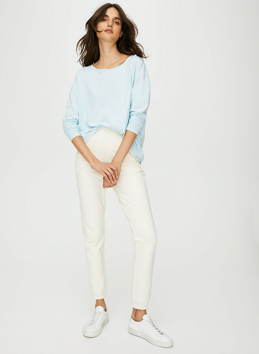 FOUNDATION COCOON TEE - Long-sleeve feminine tee FOUNDATION COCOON TEE - Long-sleeve feminine tee