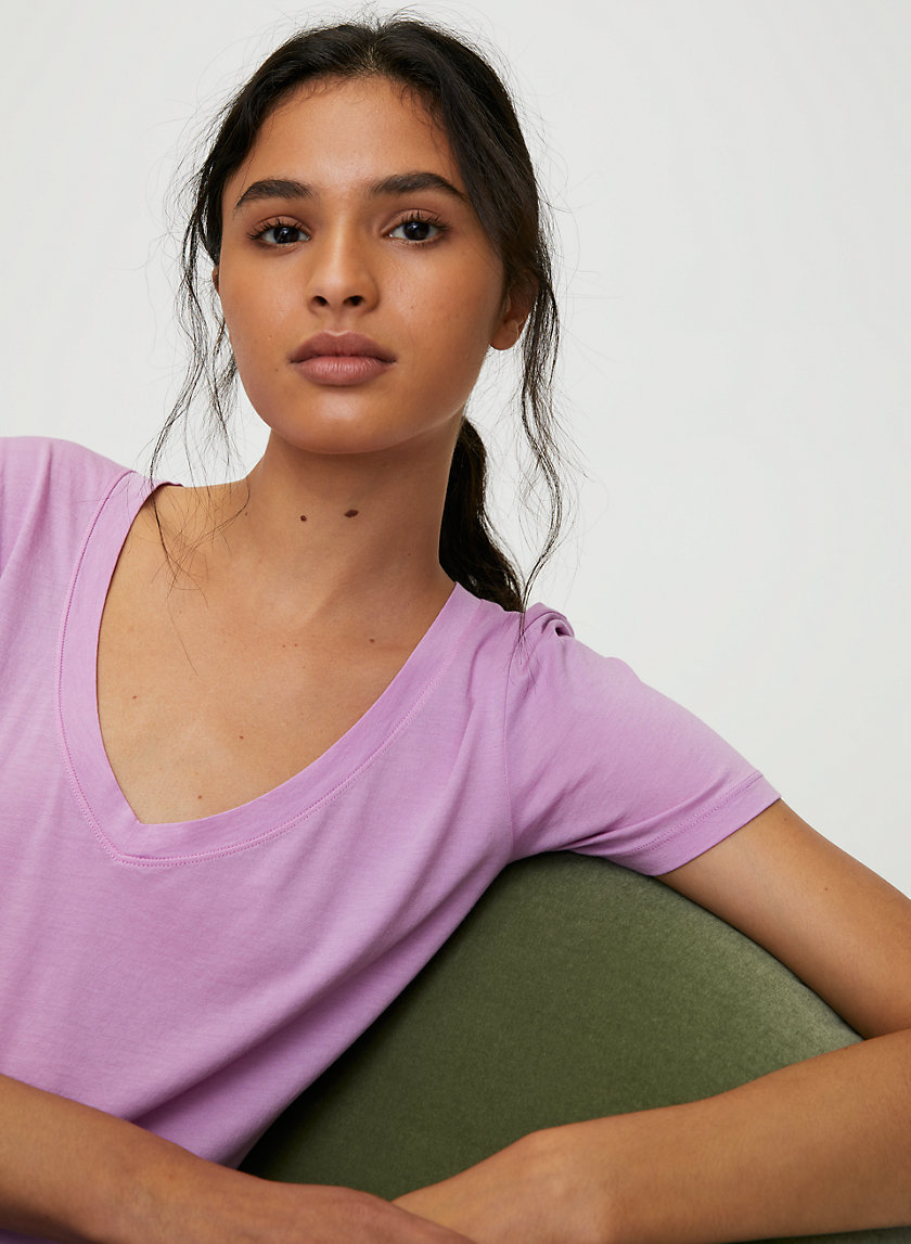 FOUNDATION V-NECK - Cotton, V-neck t-shirt FOUNDATION V-NECK - Cotton, V-neck t-shirt