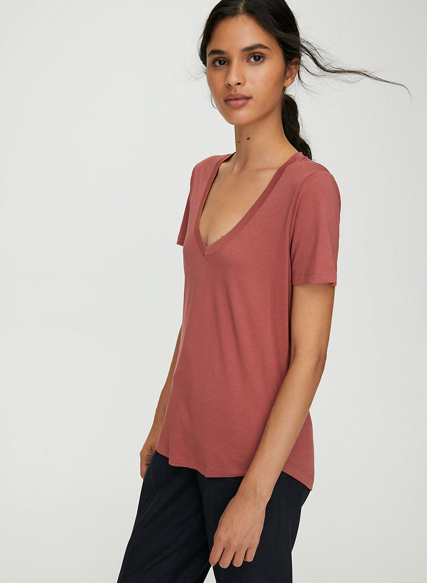 FOUNDATION V-NECK - Cotton, V-neck t-shirt FOUNDATION V-NECK - Cotton, V-neck t-shirt