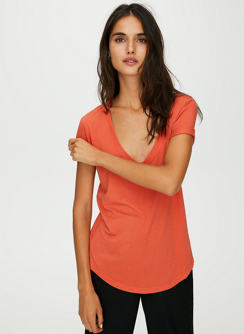 FOUNDATION V-NECK - Cotton, V-neck t-shirt FOUNDATION V-NECK - Cotton, V-neck t-shirt