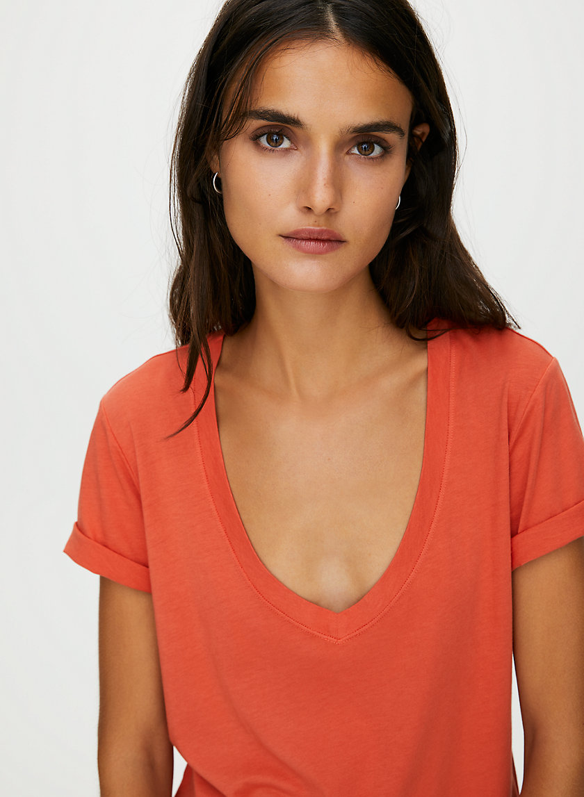 FOUNDATION V-NECK - Cotton, V-neck t-shirt FOUNDATION V-NECK - Cotton, V-neck t-shirt