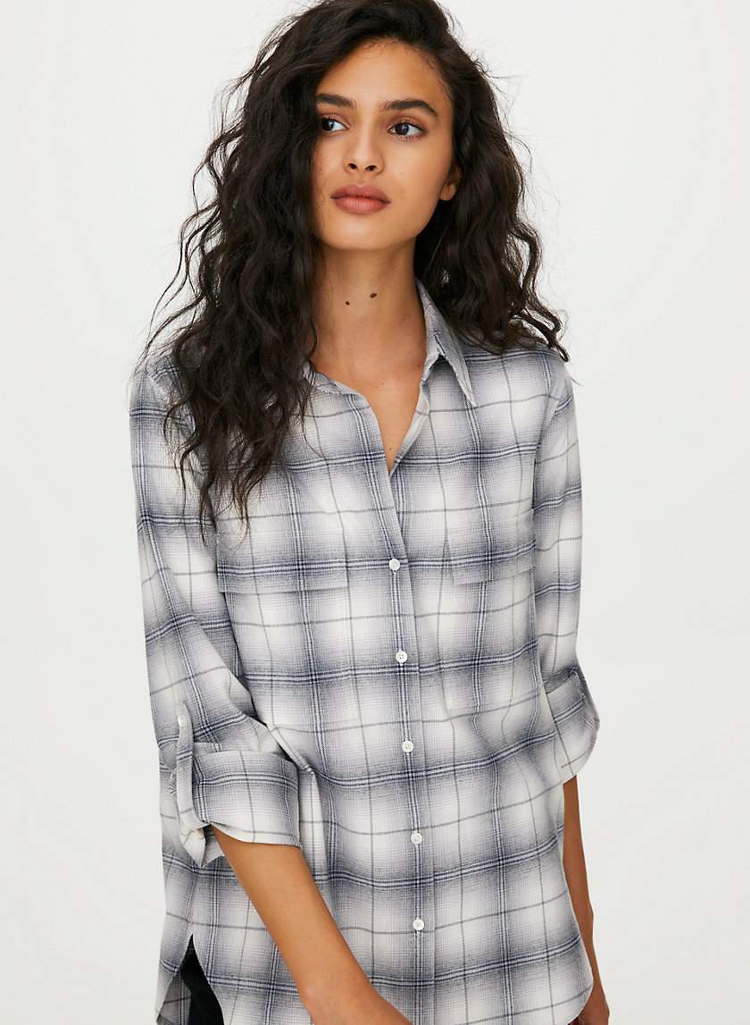UTILITY BUTTON-UP - Flannel button-down shirt UTILITY BUTTON-UP - Flannel button-down shirt