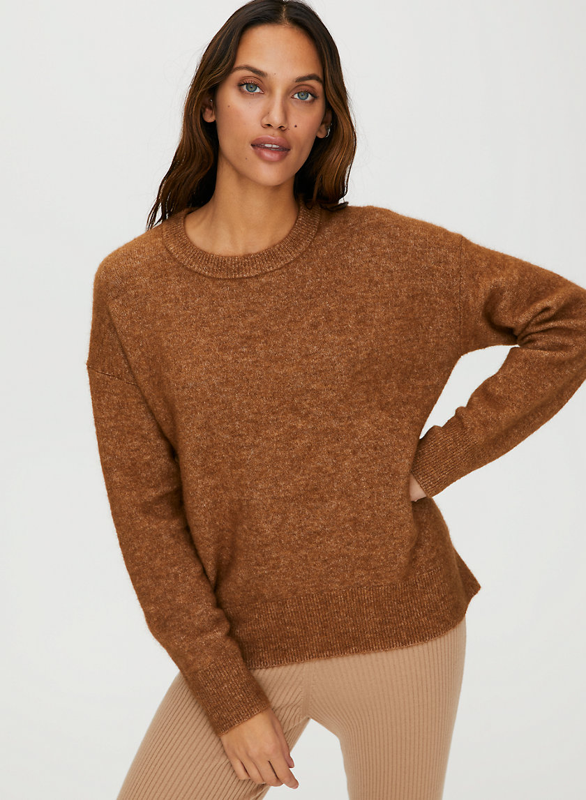 THURLOW SWEATER - Alpaca-blend crewneck sweater THURLOW SWEATER - Alpaca-blend crewneck sweater