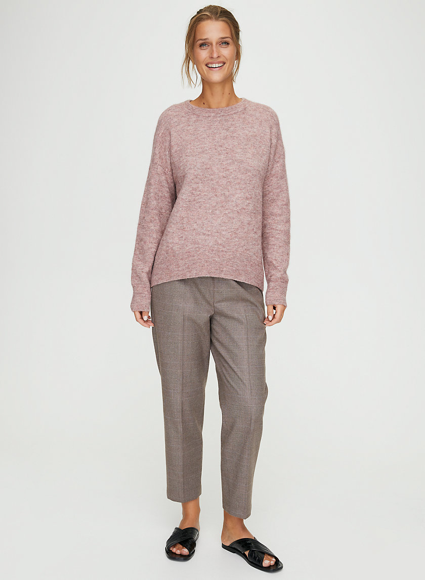 THURLOW SWEATER - Alpaca-blend crewneck sweater THURLOW SWEATER - Alpaca-blend crewneck sweater