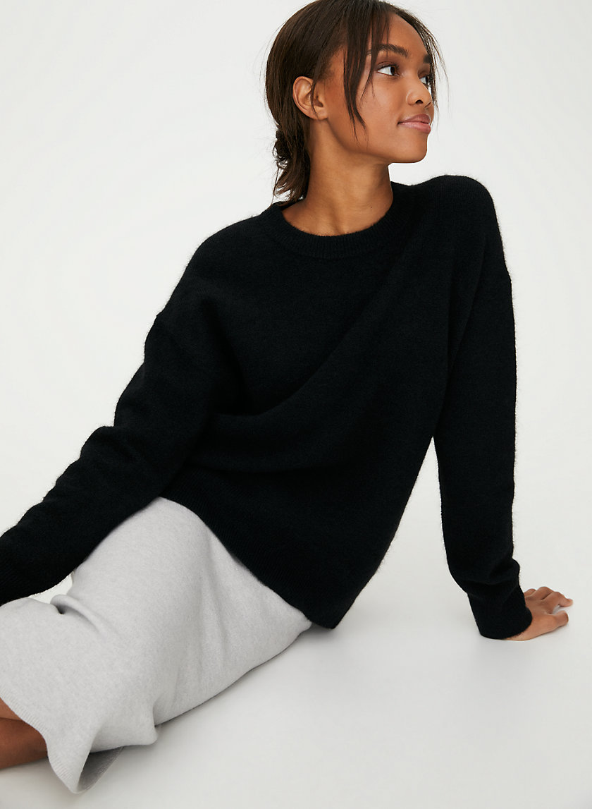 THURLOW SWEATER - Alpaca-blend crewneck sweater THURLOW SWEATER - Alpaca-blend crewneck sweater
