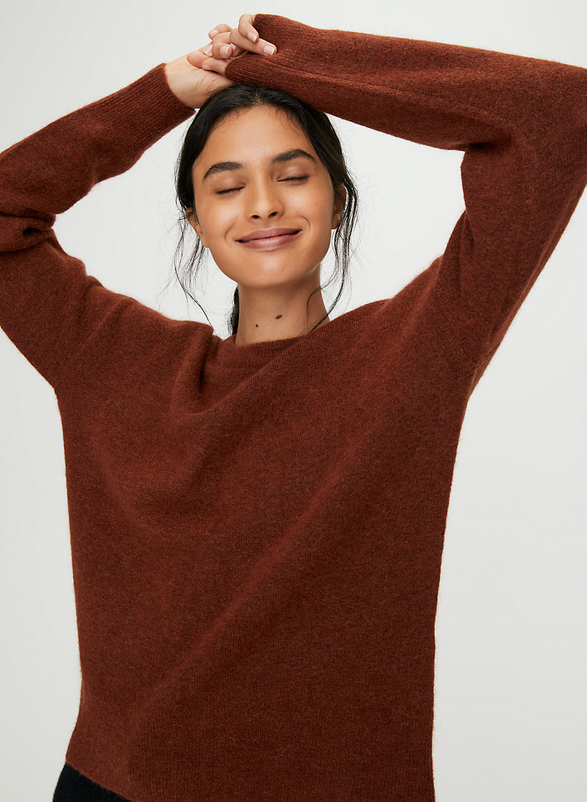 THURLOW SWEATER - Alpaca-blend crewneck sweater THURLOW SWEATER - Alpaca-blend crewneck sweater