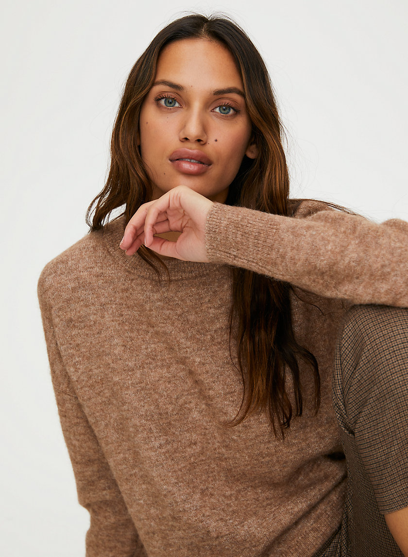 THURLOW SWEATER - Alpaca-blend crewneck sweater THURLOW SWEATER - Alpaca-blend crewneck sweater
