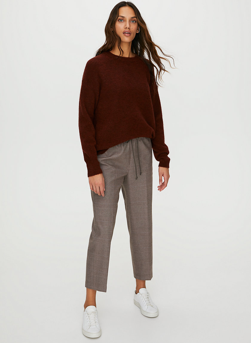 THURLOW SWEATER - Alpaca-blend crewneck sweater THURLOW SWEATER - Alpaca-blend crewneck sweater