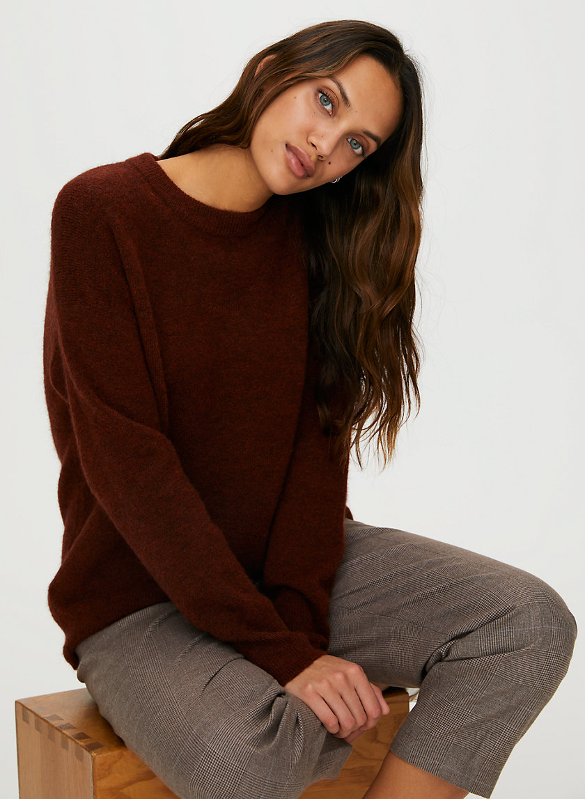 THURLOW SWEATER - Alpaca-blend crewneck sweater THURLOW SWEATER - Alpaca-blend crewneck sweater