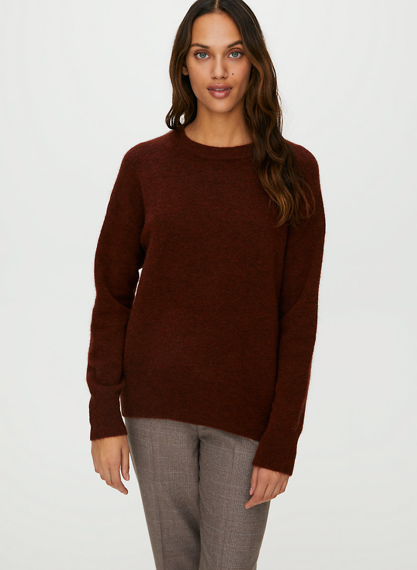 THURLOW SWEATER - Alpaca-blend crewneck sweater THURLOW SWEATER - Alpaca-blend crewneck sweater