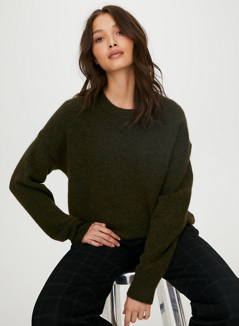 THURLOW SWEATER - Alpaca-blend crewneck sweater THURLOW SWEATER - Alpaca-blend crewneck sweater
