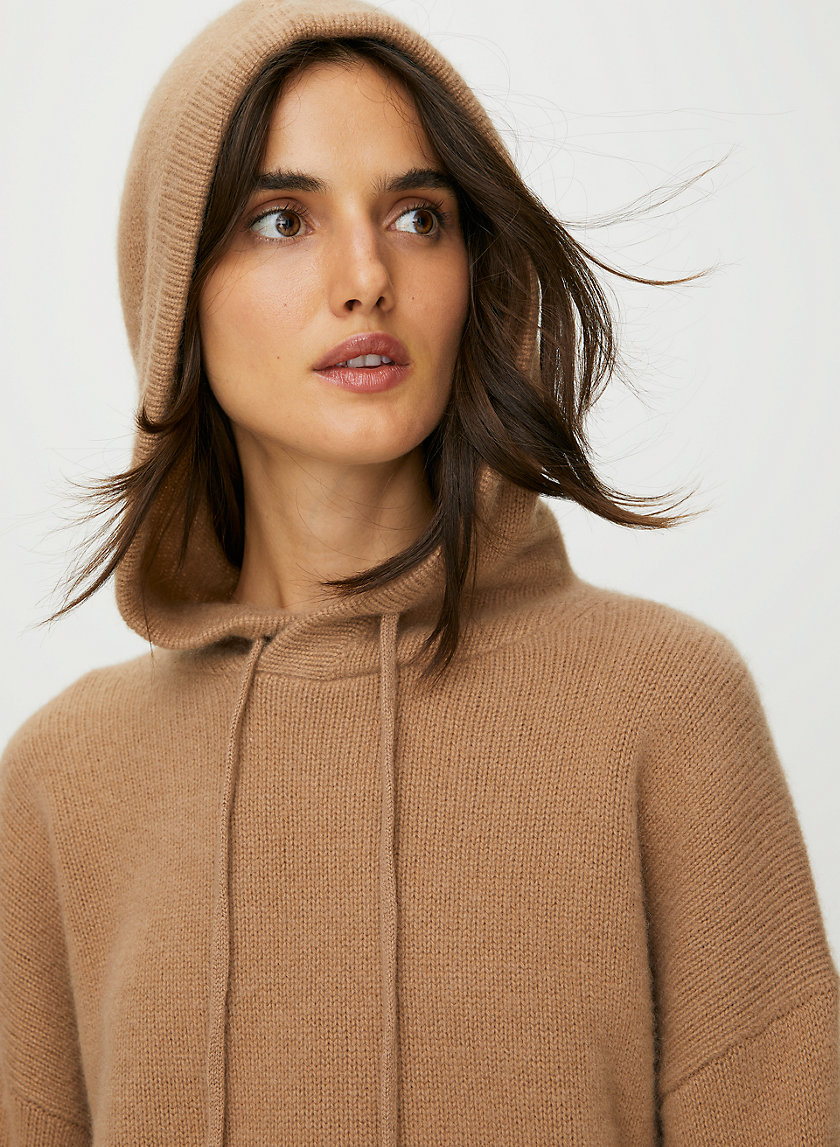 LUXE CASHMERE HOODIE - Relaxed cashmere hoodie LUXE CASHMERE HOODIE - Relaxed cashmere hoodie