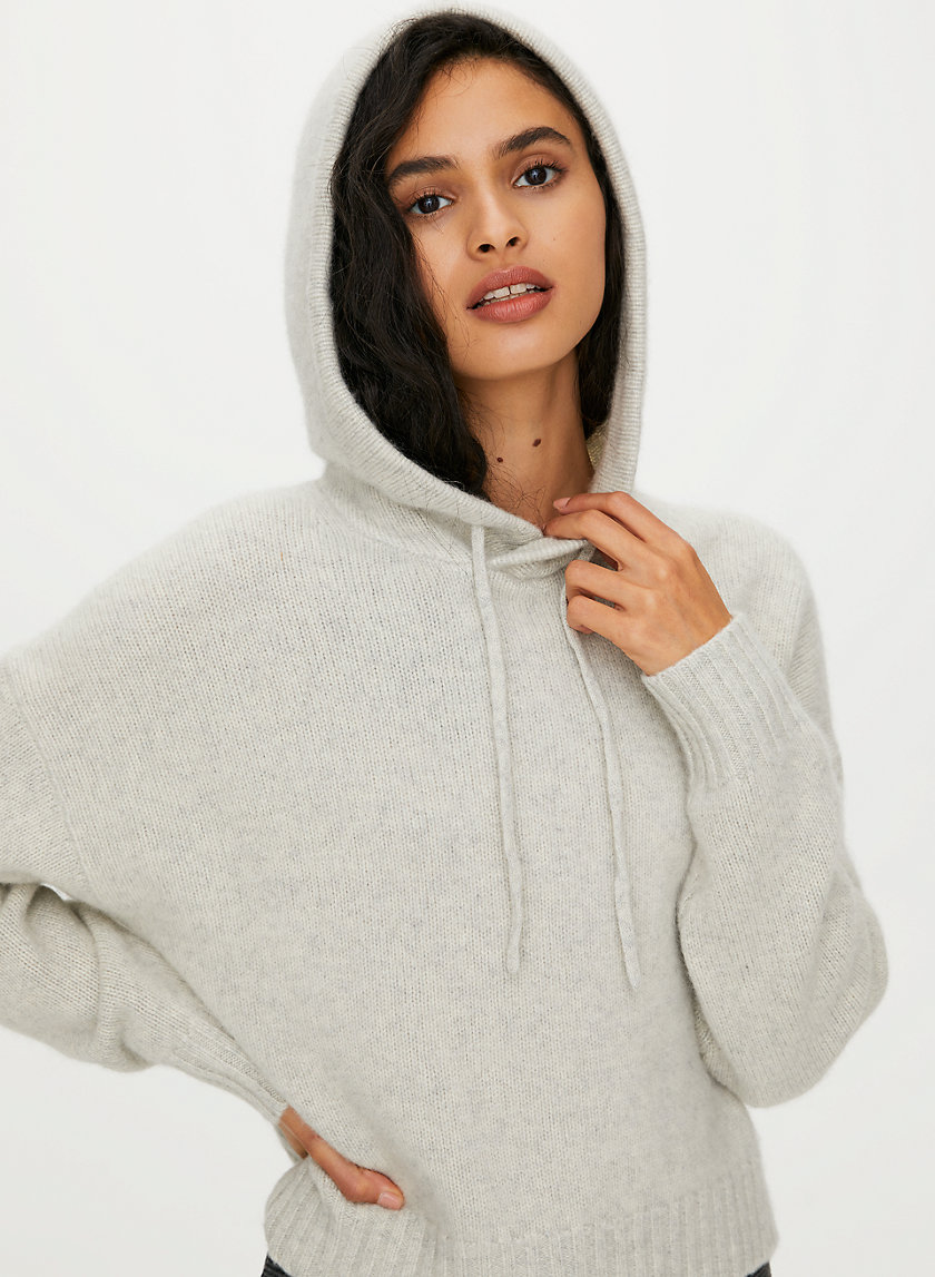 LUXE CASHMERE HOODIE - Relaxed cashmere hoodie LUXE CASHMERE HOODIE - Relaxed cashmere hoodie
