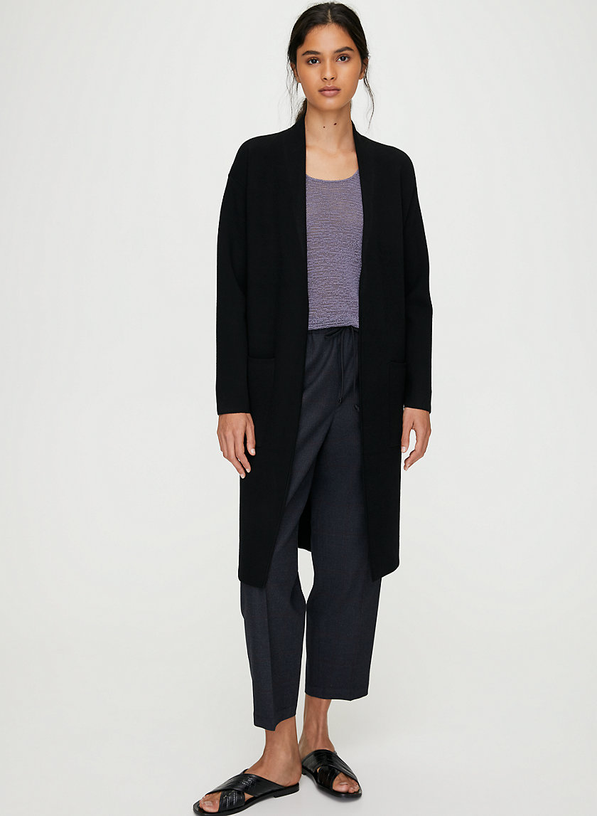 TY CARDIGAN - Belted robe cardigan TY CARDIGAN - Belted robe cardigan
