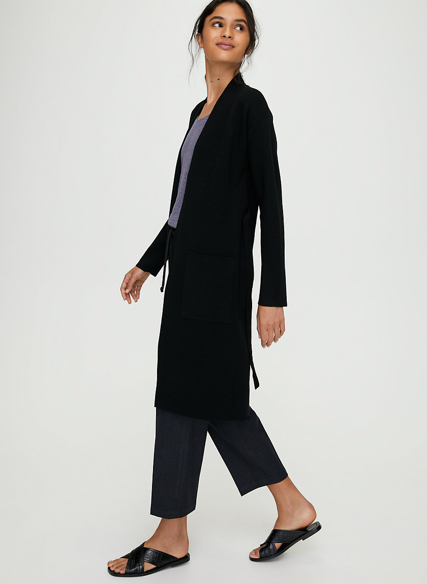 TY CARDIGAN - Belted robe cardigan TY CARDIGAN - Belted robe cardigan