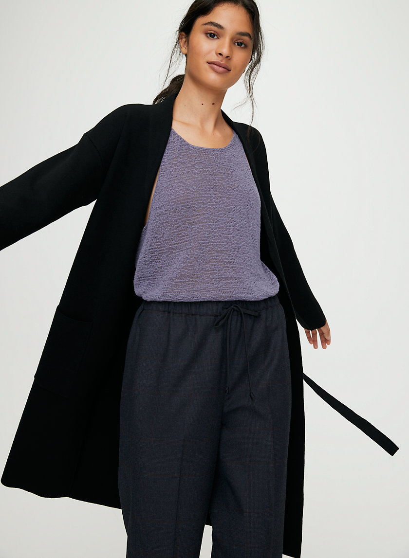 TY CARDIGAN - Belted robe cardigan TY CARDIGAN - Belted robe cardigan