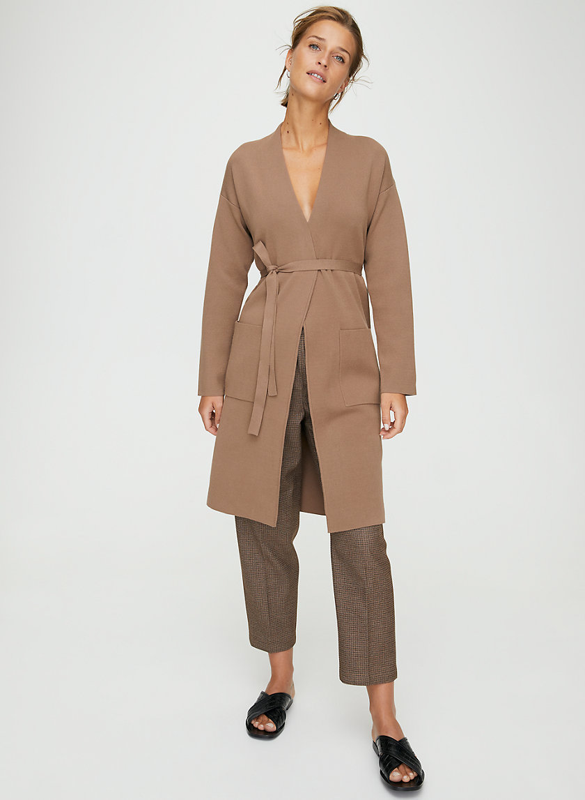 TY CARDIGAN - Belted robe cardigan TY CARDIGAN - Belted robe cardigan