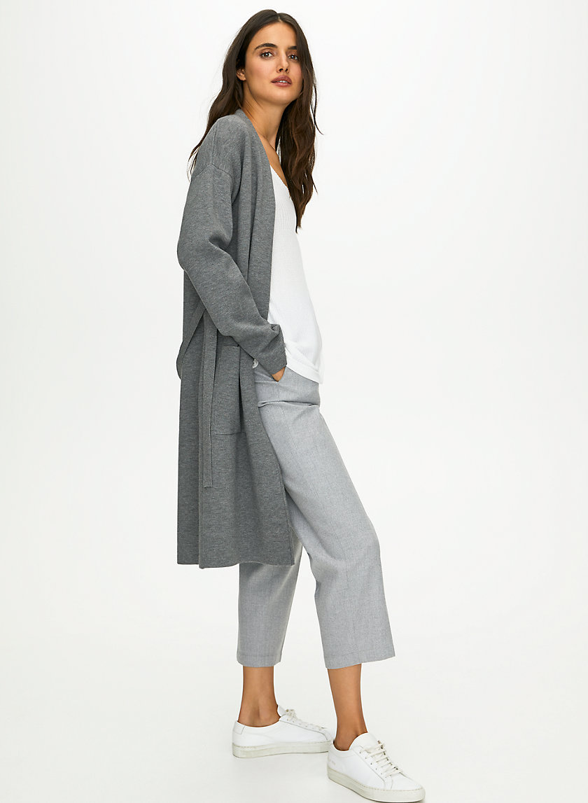 TY CARDIGAN - Belted robe cardigan TY CARDIGAN - Belted robe cardigan