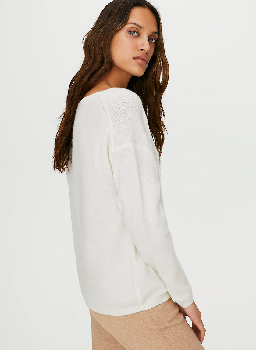 LOUNGE CARDIGAN - Wool-cashmere cardigan sweater LOUNGE CARDIGAN - Wool-cashmere cardigan sweater