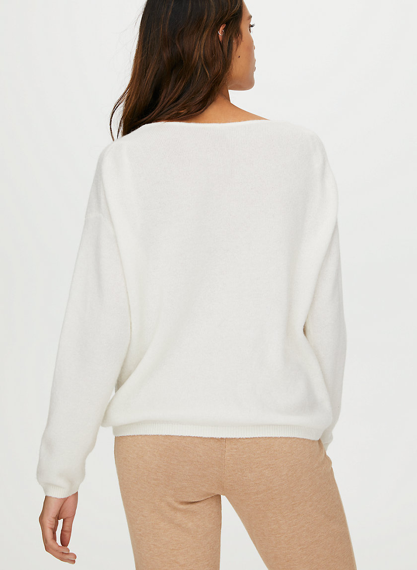 LOUNGE CARDIGAN - Wool-cashmere cardigan sweater LOUNGE CARDIGAN - Wool-cashmere cardigan sweater