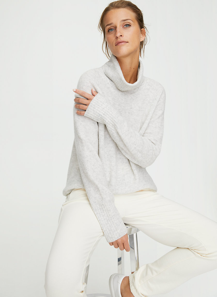 PLUTARCH SWEATER - Wool-cashmere turtleneck sweater PLUTARCH SWEATER - Wool-cashmere turtleneck sweater
