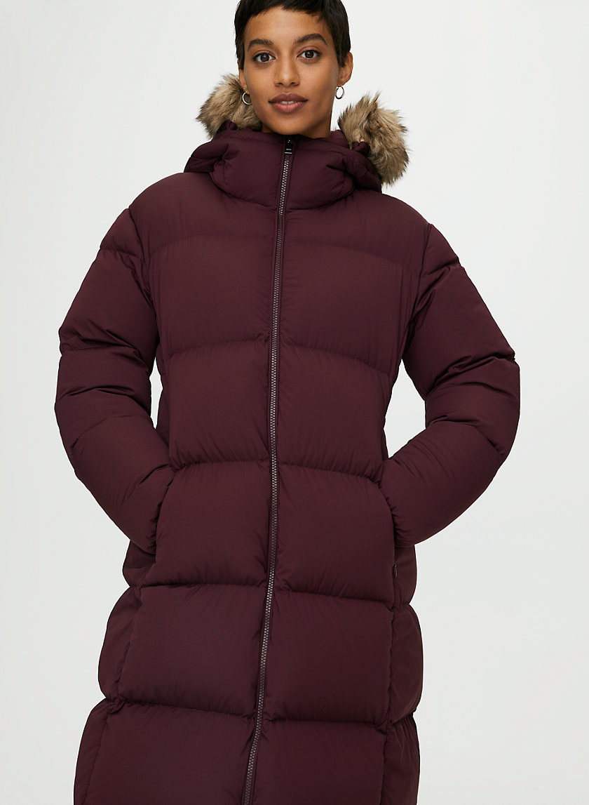 PARK CITY LONG PUFFER - Water-repellent, long down puffer jacket PARK CITY LONG PUFFER - Water-repellent, long down puffer jacket