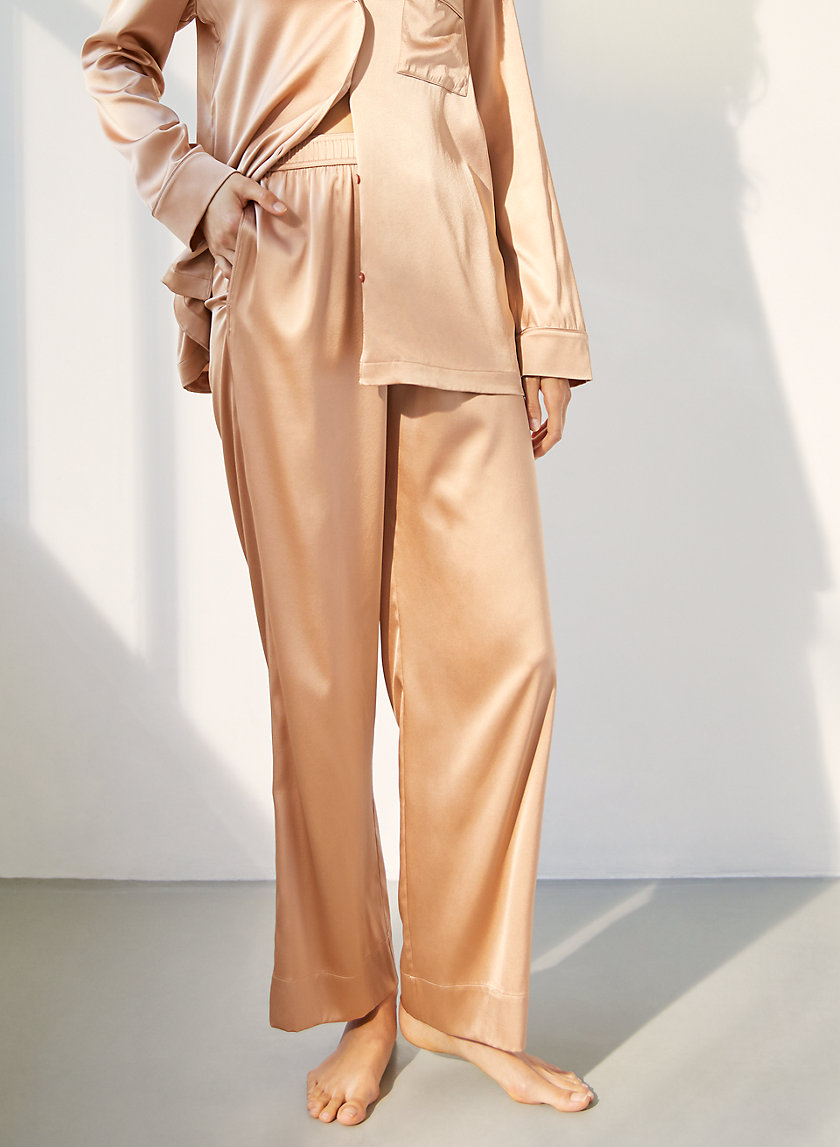 LAMOUR SILK PANT - Silk pajama pants LAMOUR SILK PANT - Silk pajama pants